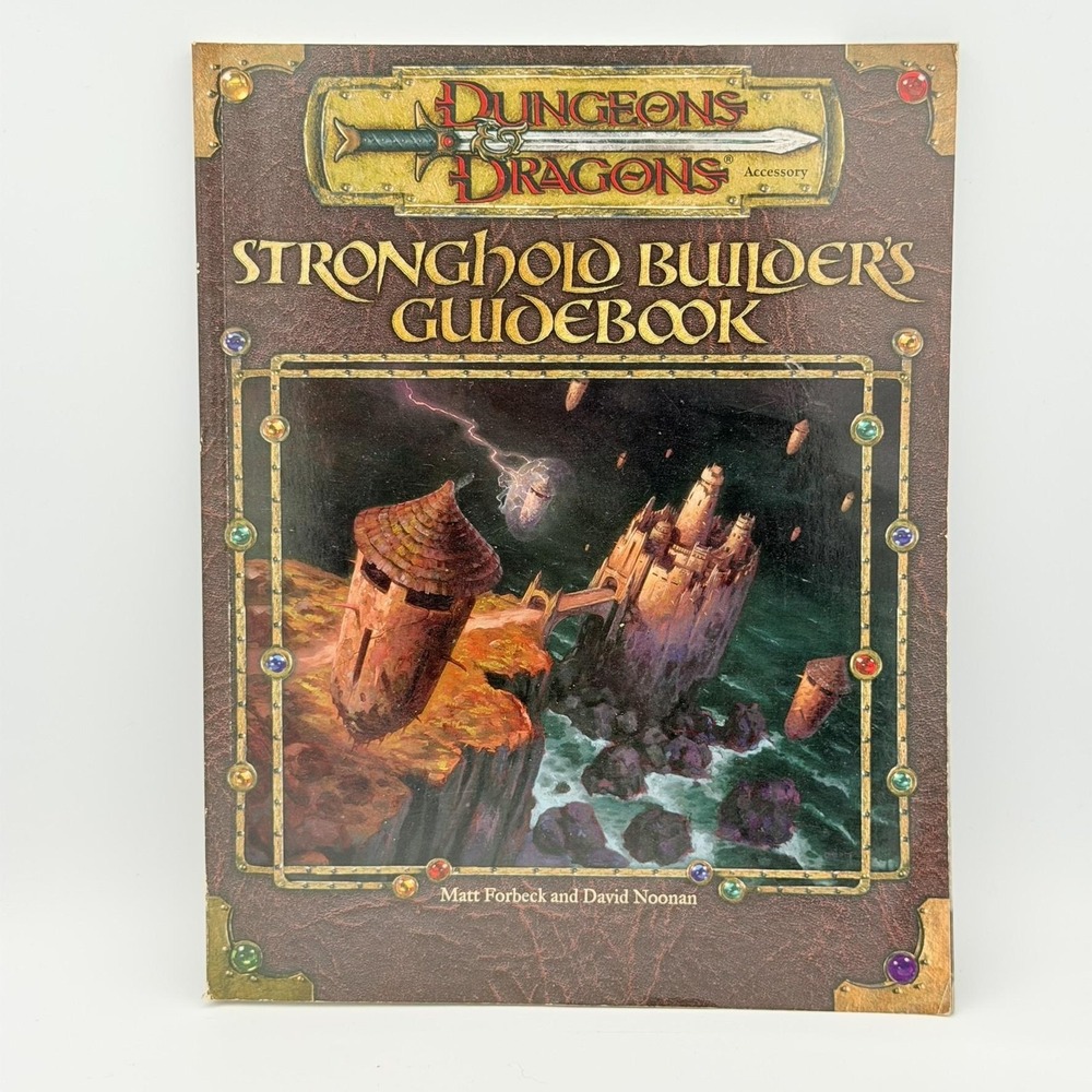 Stronghold Builder's Guidebook Dungeons & Dragons D20 RPG Sourcebook PB 2002